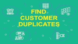 Find Customer Duplicates